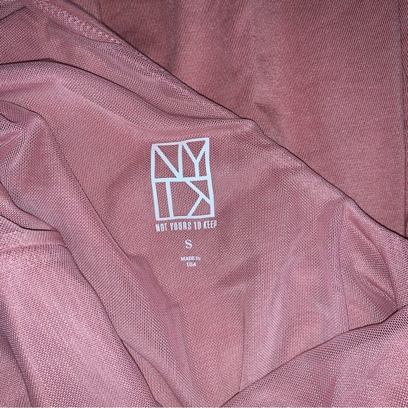 NWT Revolve Not Yours To Keep Aidan Midi Dress in Rose Sz S - Picture 5 of 8